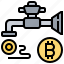 bitcoin, cashless, cryptocurrency, currency, money, supplied 