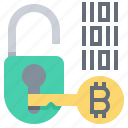bitcoin, digital, encryption, key, lock, protection, security