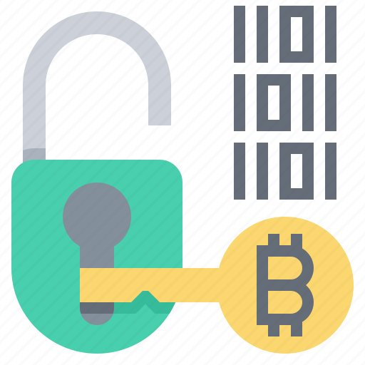 Bitcoin, digital, encryption, key, lock, protection, security icon - Download on Iconfinder