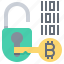 bitcoin, digital, encryption, key, lock, protection, security 