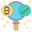 bitcoin, check, confirmation, cryptocurrency, data, find, search 