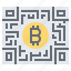 bitcoin, cashless, code, coin, cryptocurrency, currency, qr 