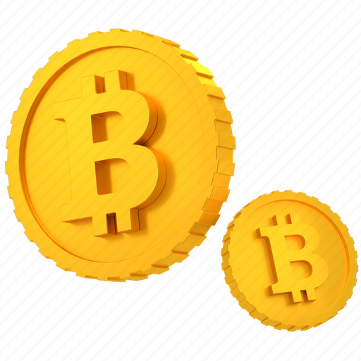 Bitcoin, alternative currency, currency, money, cryptocurrency, coin, 3d 3D illustration - Download on Iconfinder