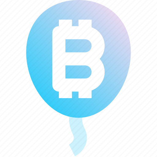 Balloon, bitcoin, cryptocurrency, finance, money, payment, value icon - Download on Iconfinder