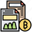 account, bitcoin, blockchain, document, ledger 