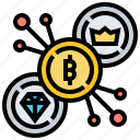 bitcoin, digital, exchange, ico, tokens