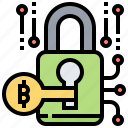digital, encryption, key, lock, security