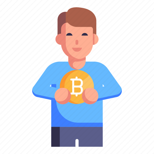 Bitcoin dealer, bitcoin trader, businessman, financier, capitalist icon - Download on Iconfinder