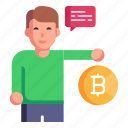 bitcoin dealer, bitcoin trader, businessman, financier, capitalist