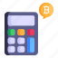 bitcoin accounting, bitcoin calculator, accounting, calculator, calc 