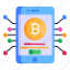 bitcoin app, cryptocurrency app, digital money, digital currency, blockchain app 