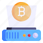 bitcoin technology, bitcoin hologram, money hologram, cryptocurrency, digital money 