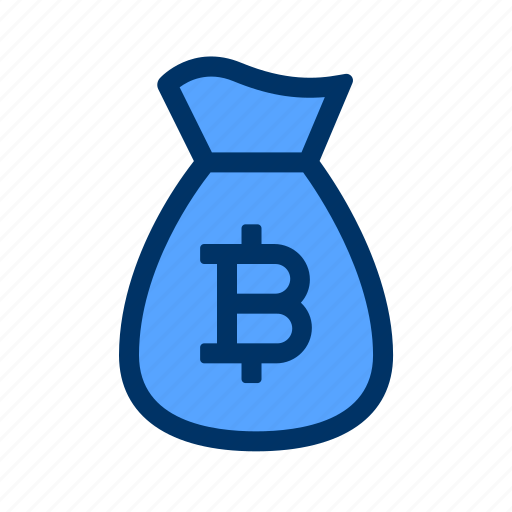 Crypto, currency, bag, cryptocurrency, payment, bitcoin, coin icon - Download on Iconfinder