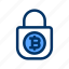 crypto, currency, lock, cryptocurrency, bitcoin, protection, safety 