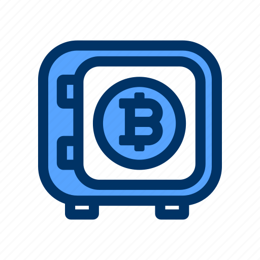 Crypto, currency, locker, cryptocurrency, bitcoin, payment, finance icon - Download on Iconfinder