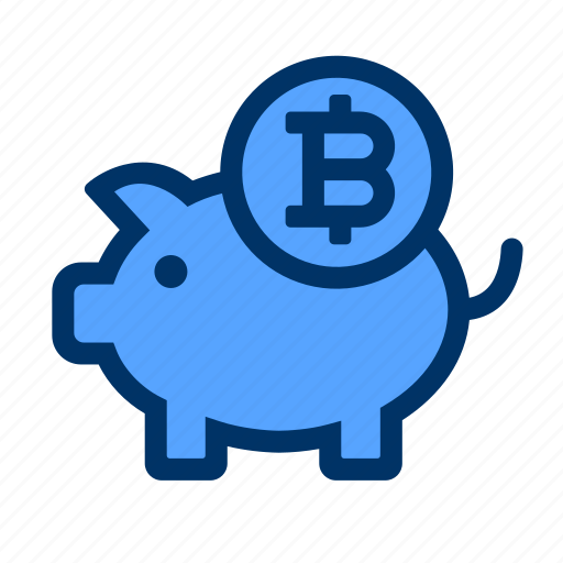 Crypto, currency, piggy, bank, payment, coin, cryptocurrency icon - Download on Iconfinder