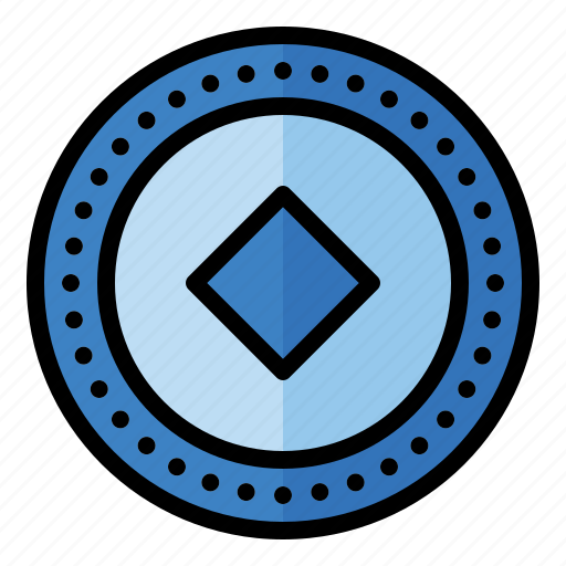 Cryptocurrency, currency, coin, money, waves icon - Download on Iconfinder