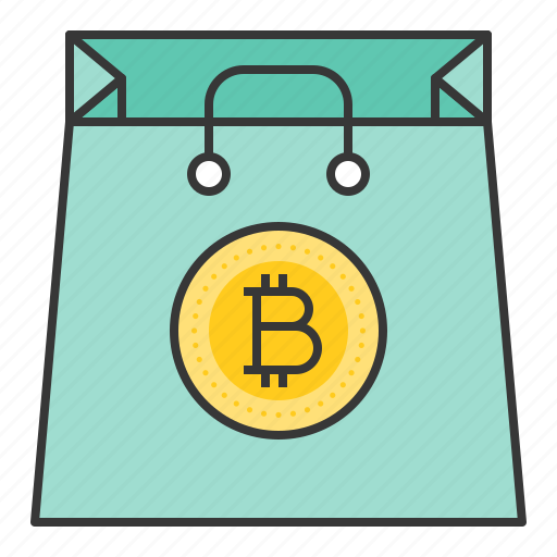 Bag, bitcoin, blockchain, coin, cryptocurrency, digital currency icon - Download on Iconfinder
