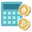 estimation, cryptocurrency, finance, currency, digital, business 