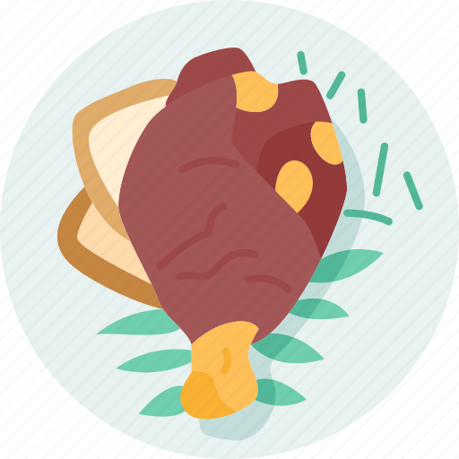Cerdo, asado, pork, roasted, cuban icon - Download on Iconfinder