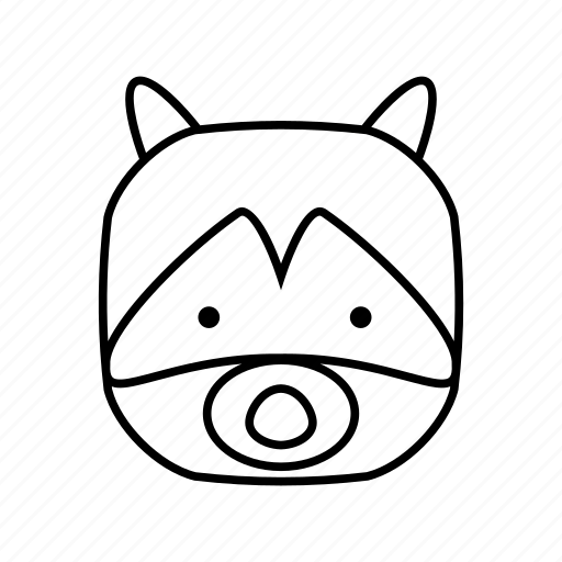 Animals, creatures, cute, forest animal, pets, raccoon, wildlife icon - Download on Iconfinder