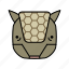 animals, armadillo, characters, color, creature, cute, pets 