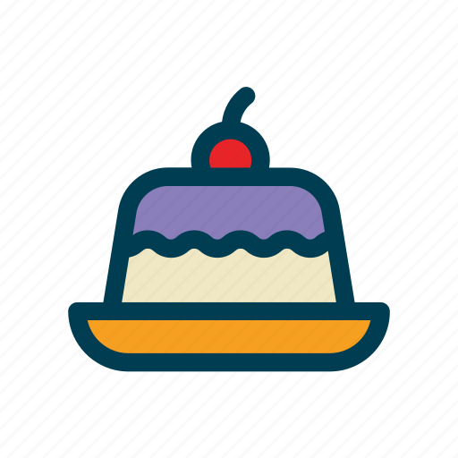 Dessert, food, sweet, pudding, gelatine icon - Download on Iconfinder