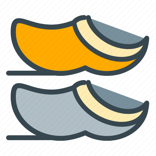 Culture, dutch, historial, shoes, wooden icon - Download on Iconfinder