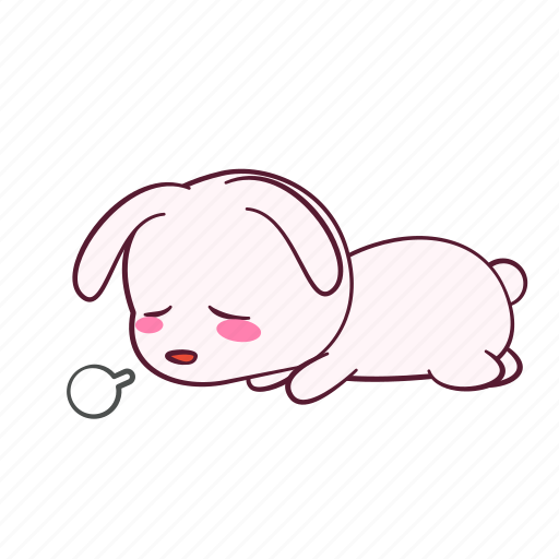 Bored, cuoi, emotion, lying, sigh, sticker, tired icon - Download on Iconfinder