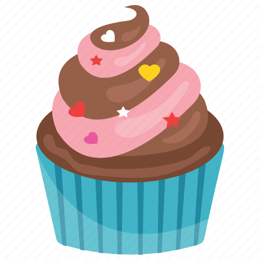 Cupcake, dessert, muffin, small cake, sweet cake icon - Download on Iconfinder
