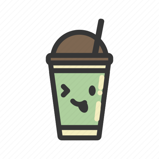 Coffee, cup, emoji, emoticon, emotion, expression icon - Download on Iconfinder