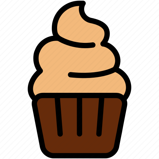 Cake, muffin, sweet, dessert, cupcake icon - Download on Iconfinder