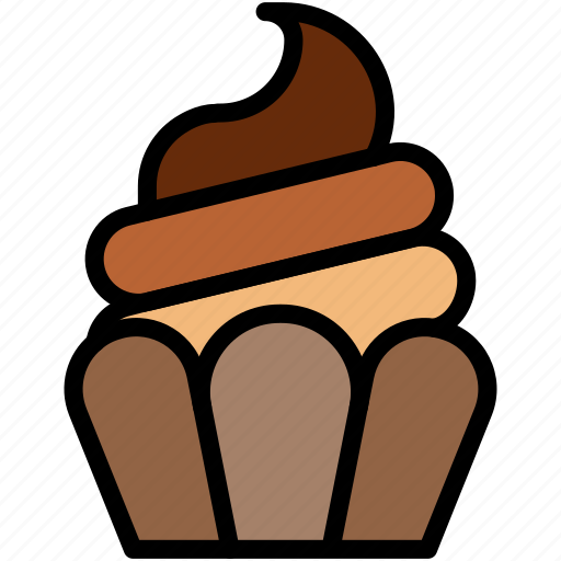Cake, muffin, sweet, dessert, cupcake icon - Download on Iconfinder
