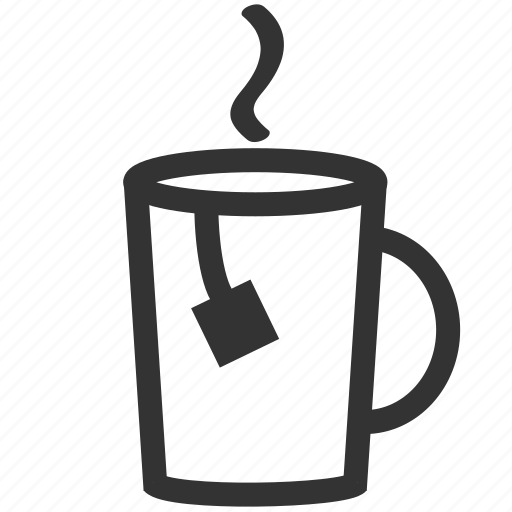 Cup, tea, drink, green tea, bag, hot, sick icon - Download on Iconfinder
