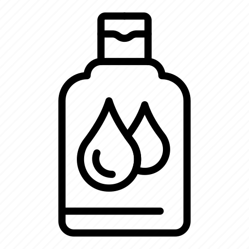 Hair, shampoo, bottle icon - Download on Iconfinder