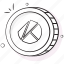 klayton, coin, crypto, digital, currency, cryptocurrency, money 