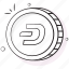 dash, coin, crypto, digital, currency, cryptocurrency, money 