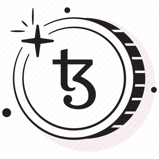 Tezos, coin, crypto, digital, currency, cryptocurrency, money icon - Download on Iconfinder
