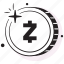 zcash, coin, crypto, digital, currency, cryptocurrency, money 