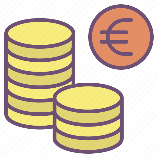 Euro, coins icon - Download on Iconfinder on Iconfinder