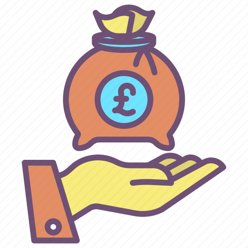 Money, bag, hand, 3 icon - Download on Iconfinder