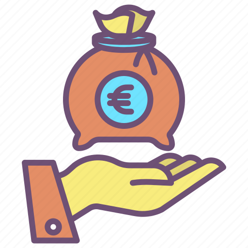 Money, bag, hand icon - Download on Iconfinder on Iconfinder