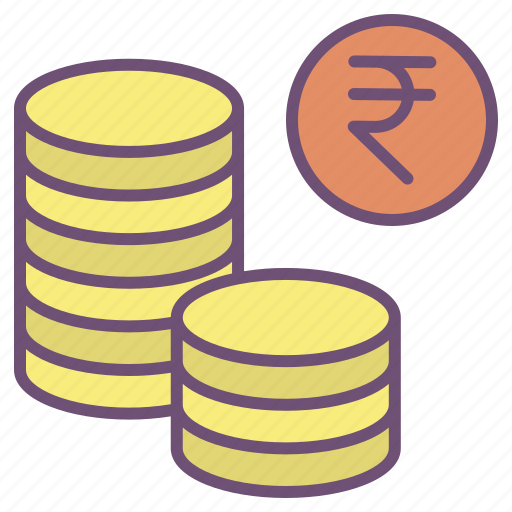 Rupees, coins icon - Download on Iconfinder on Iconfinder