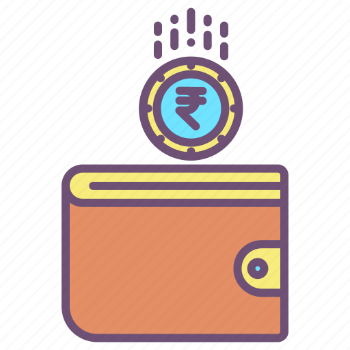 Wallet, rupees icon - Download on Iconfinder on Iconfinder
