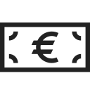 banknote, euro, money, currency, finance, payment 