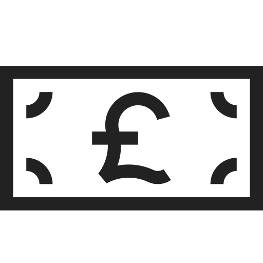 Banknote, gbp, money, currency, finance, payment icon - Free download