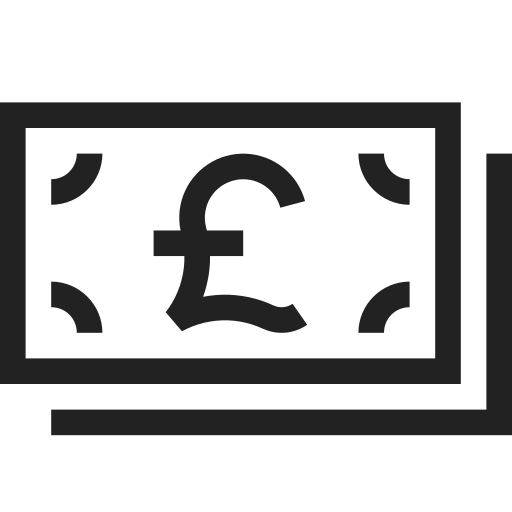 Banknotes, gbp, money, currency, finance, payment icon - Free download
