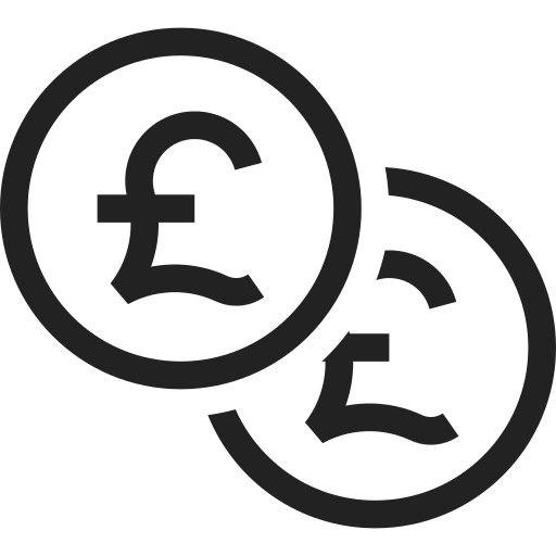 Coins, gbp, money, currency, finance, payment icon - Free download