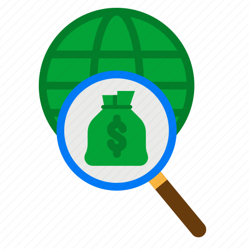 Business, commerce, investment, money, serach icon - Download on Iconfinder