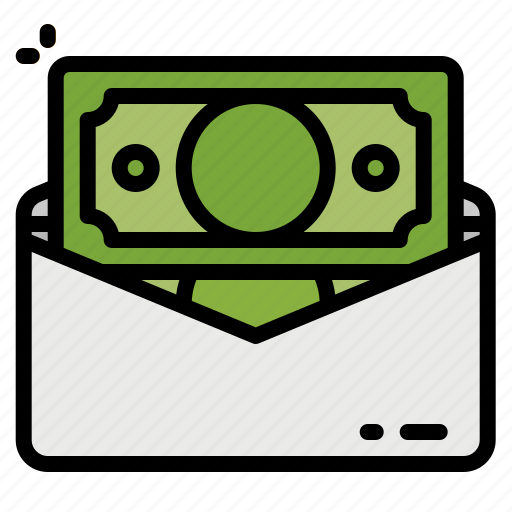 Income, letter, mail, money, salary icon - Download on Iconfinder